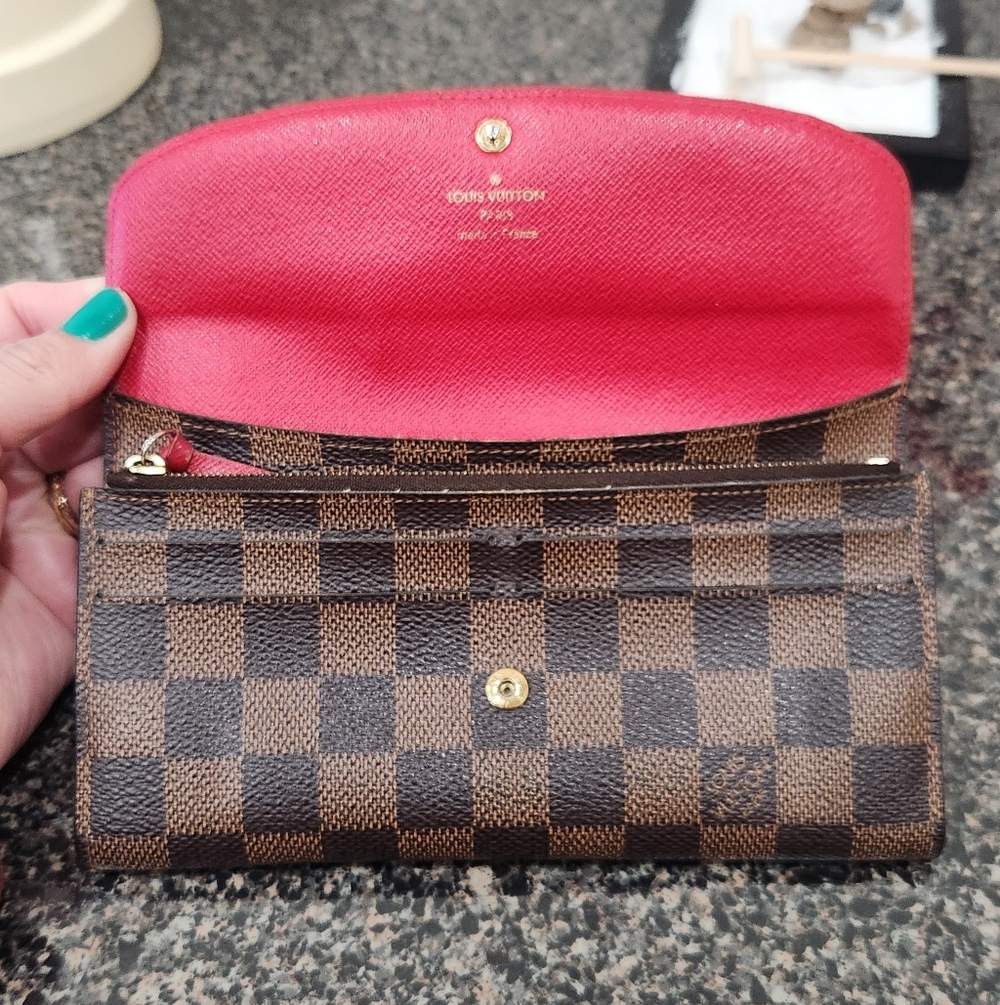 Sale! Authentic Damier Ebene Emily